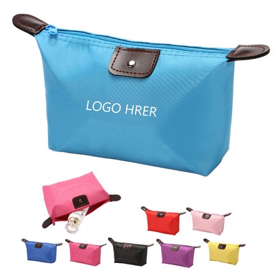 Nylon Dumpling Shaped Cosmetic Bag