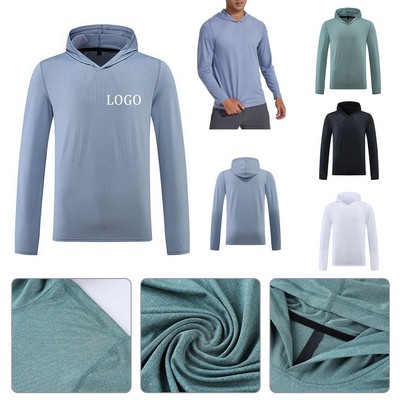 Hooded Long Sleeve T Shirt