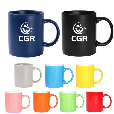 11 Oz Coffee Ceramic Mugs with Handle Dishwasher and Microwave Safe