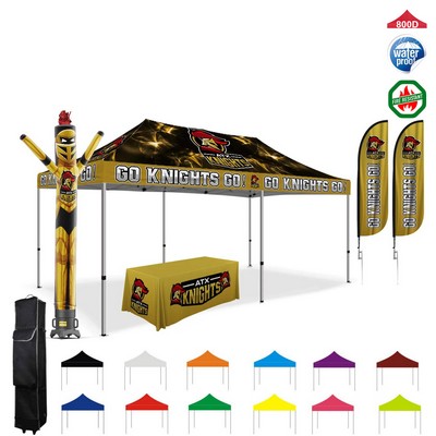 10' x 20' Pop Up Outdoor Event Canopy Tent Set