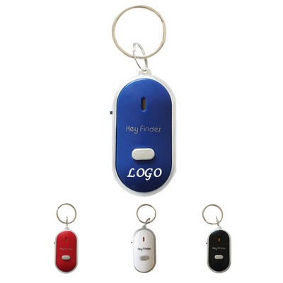 Portable Anti-Lost Device LED Alarm Whistle Key Finder