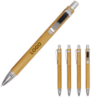 Bamboo Press Ballpoint Pen