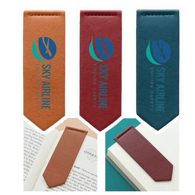 PU Leather Magnetic Bookmarks