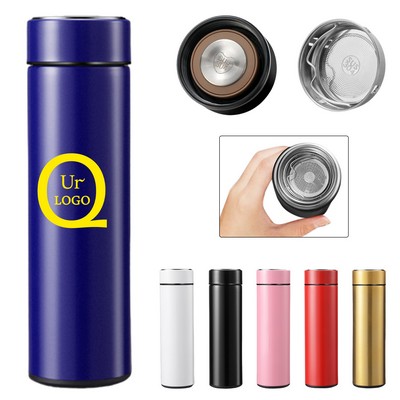 16.9 Oz Digital Display Thermos Bottle