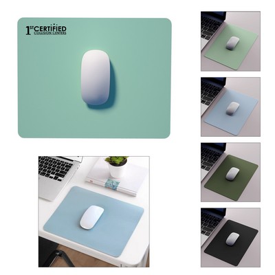 PU Leather Desk Mouse Pad