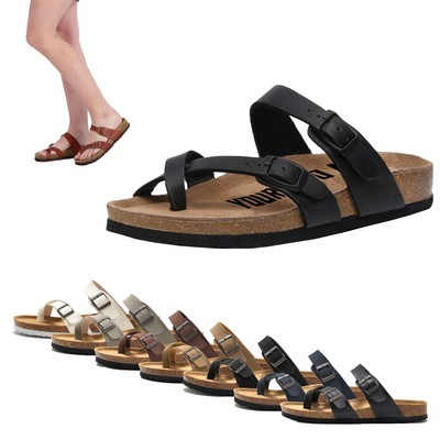 One-Step Adjustable Buckle Sandals