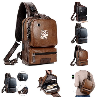 Small Sling Crossbody Backpack