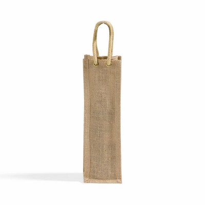 Jute Wine Bag - 1 Bottle