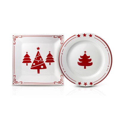 Ceramic Holiday Plates