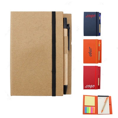 4.5" X 6" Notebook With Pen