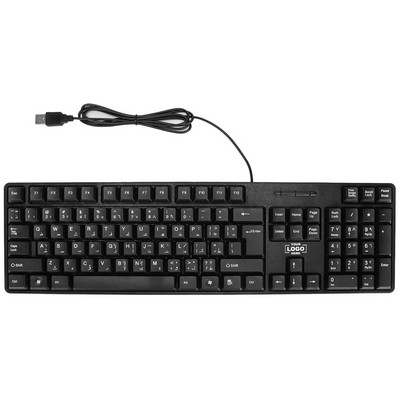 Wireless Black Computer Keyboard