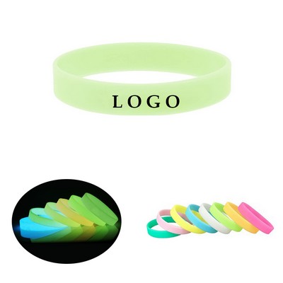 Glow In The Dark Silicone Bracelets