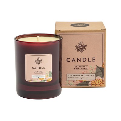 The Handmade Soap Co Soy Wax Candle - Grapefruit And May Chang 160G