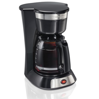 Hamilton Beach 12 Cup Coffee Maker, Stainless Steel Accents, 49631