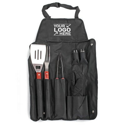 6 Pieces Complete BBQ Utensil Set