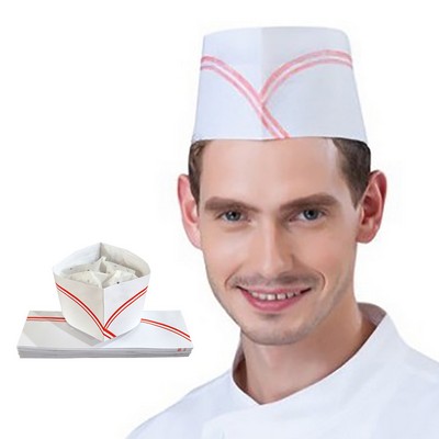 Disposable Paper Chef Cap