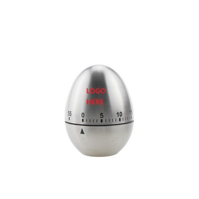 Egg Kitchen Timer Stainless Steel