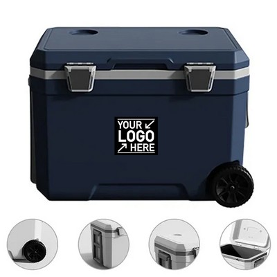 45L Ice Chest Cooler for Deep Freezing and Storage