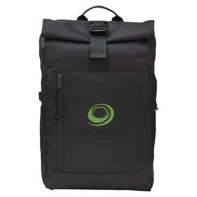 econscious Grove Rolltop Travel Laptop Backpack