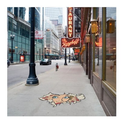 24 X 36 Outdoor Floor Graphic