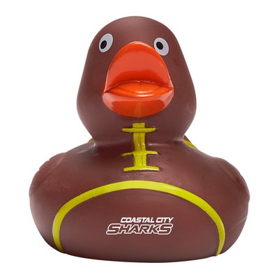 Prime Line Football Rubber Duck