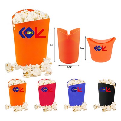 Microwave Popcorn Popper Popcorn Containers Popcorn Buckets Reusable Silicone Popcorn Maker