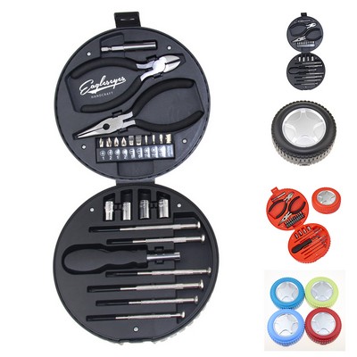 24-Piece Tire Type Tool Set