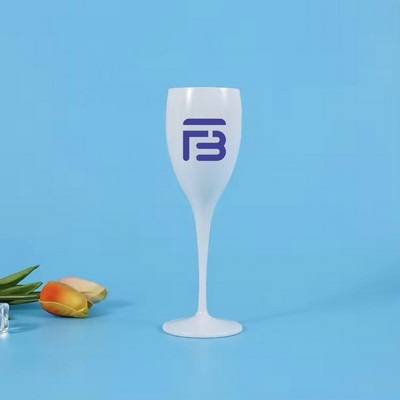 Custom Colored Plastic Champagne Glass