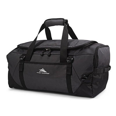 High Sierra Fairlead Convertible Duffel Bag - Mercury/Black