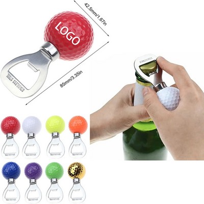 Golf Ball Shaped Bottle Opener