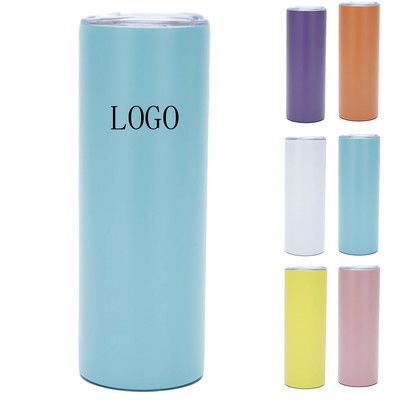 20 OZ Straight Stainless Steel Insulated Mug