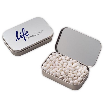 Large Hinged Tin- White Mints