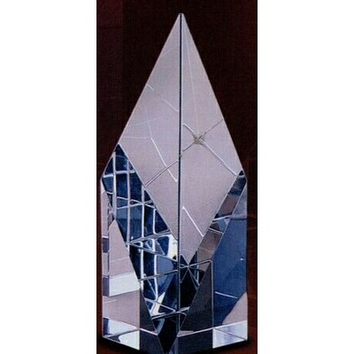 Medium Crystal Diamond Spire Award