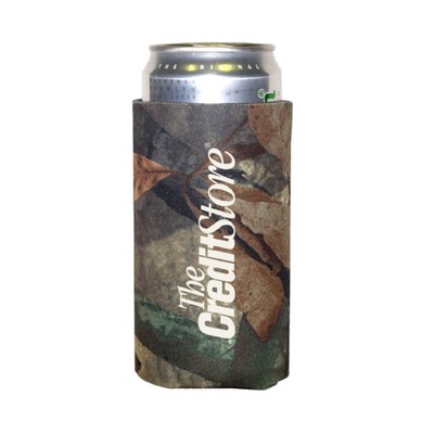 Mossy Oak or Realtree Camo Premium Collapsible Foam 12 Oz. Heineken "Slim" Can