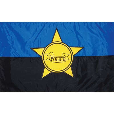 Police Remembrance Civil Service Flag (3'x5')