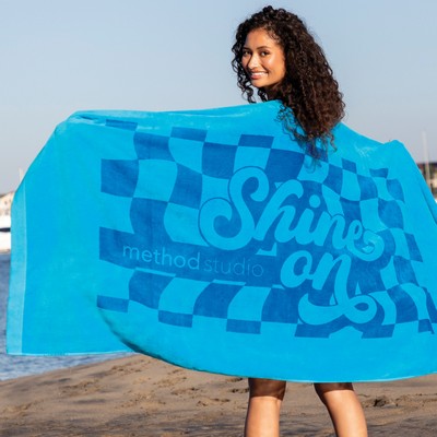 Billboard Size Super Heavyweight Velour Beach Towel