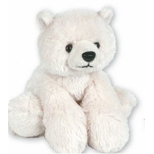 PJ Snuggle Ups Posable Polar Bear Stuffed Animal