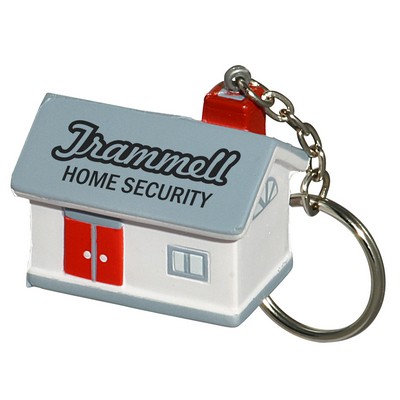 House Stress Reliever Key Chain