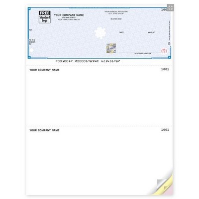 High Security Laser Top Multi-Purpose Check (1 Part)