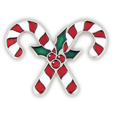 Candy Canes Pin