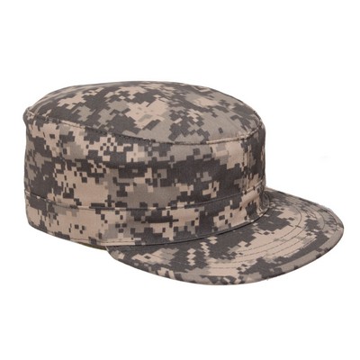 Poly/Cotton A.C.U. Digital Camo Adjustable Fatigue Cap