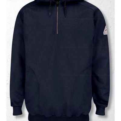 Bulwark™ Men's Pullover Hooded Fleece Sweatshirt - Navy Blue