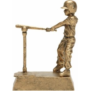 Signature Series Gold Female T-Ball Figurine - 7"