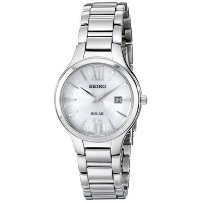 Seiko Women's Solar Stainless Steel Bracelet Watch