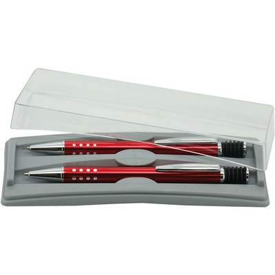 Transparent Double Pen Gift Box