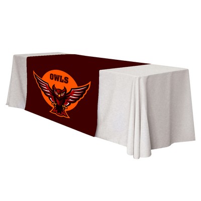 60" x 84" Table Runner Polyester Full Color Dye Sublimation - Made in the USA