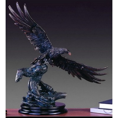 Eagle in Flight, 27"W x 24"H