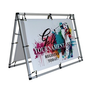 4' Ace Banner Frame Double Sided Kit (2 Banners)