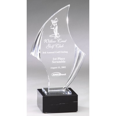 Small Nouveau Series Curved Award