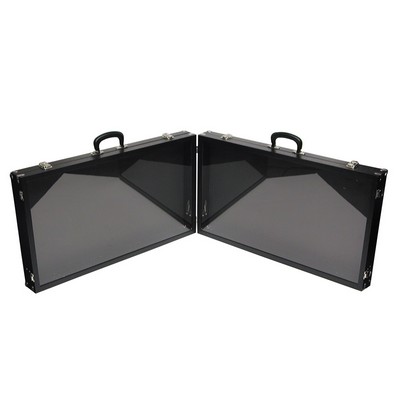 Double-Sided Large Case w/Glass-Top Panel